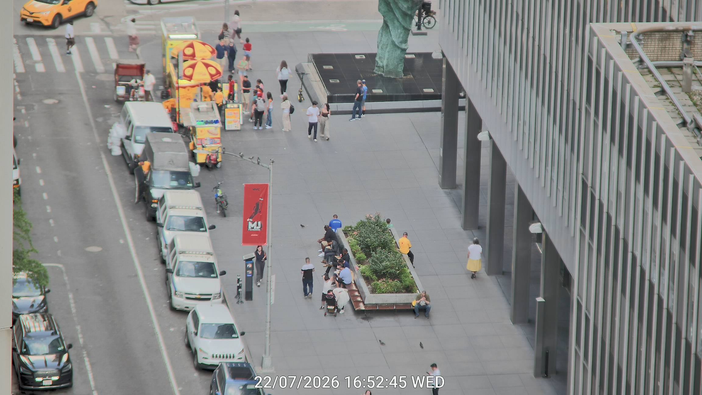 The Halal Guys live line camera