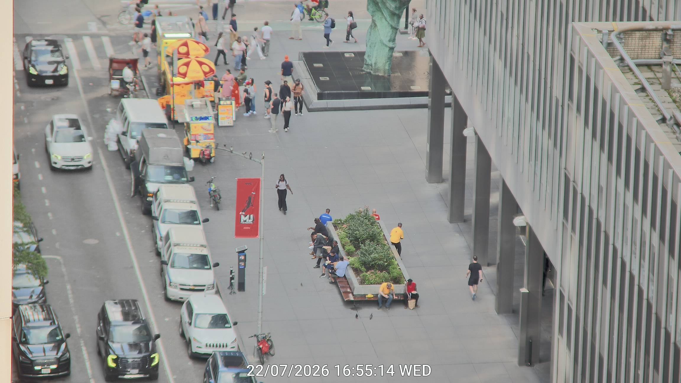 The Halal Guys live line camera