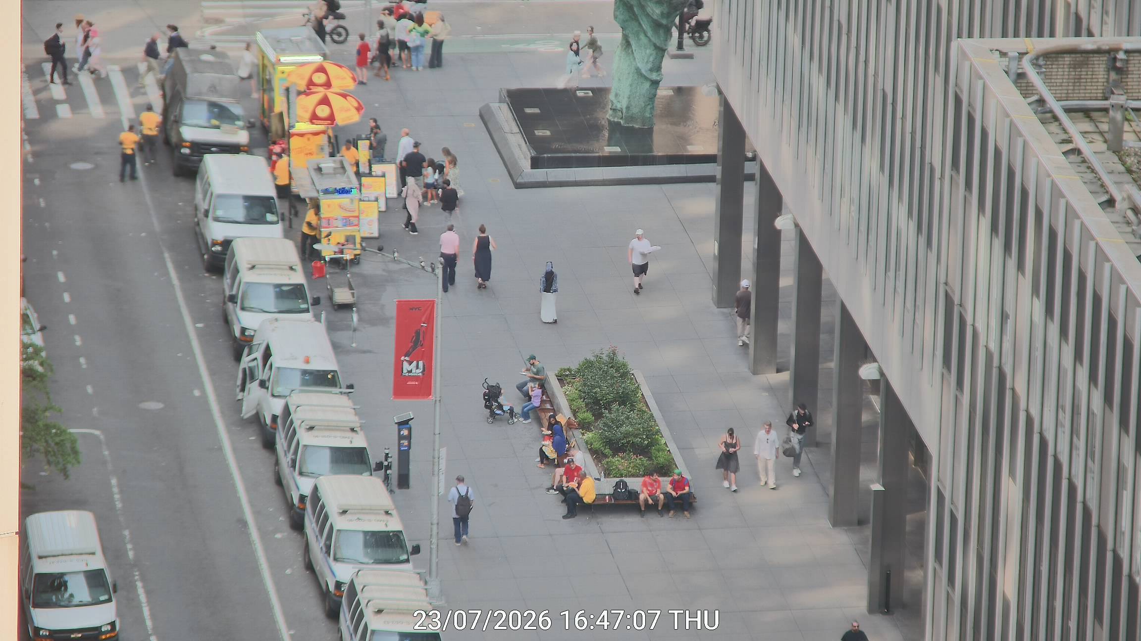 The Halal Guys live line camera