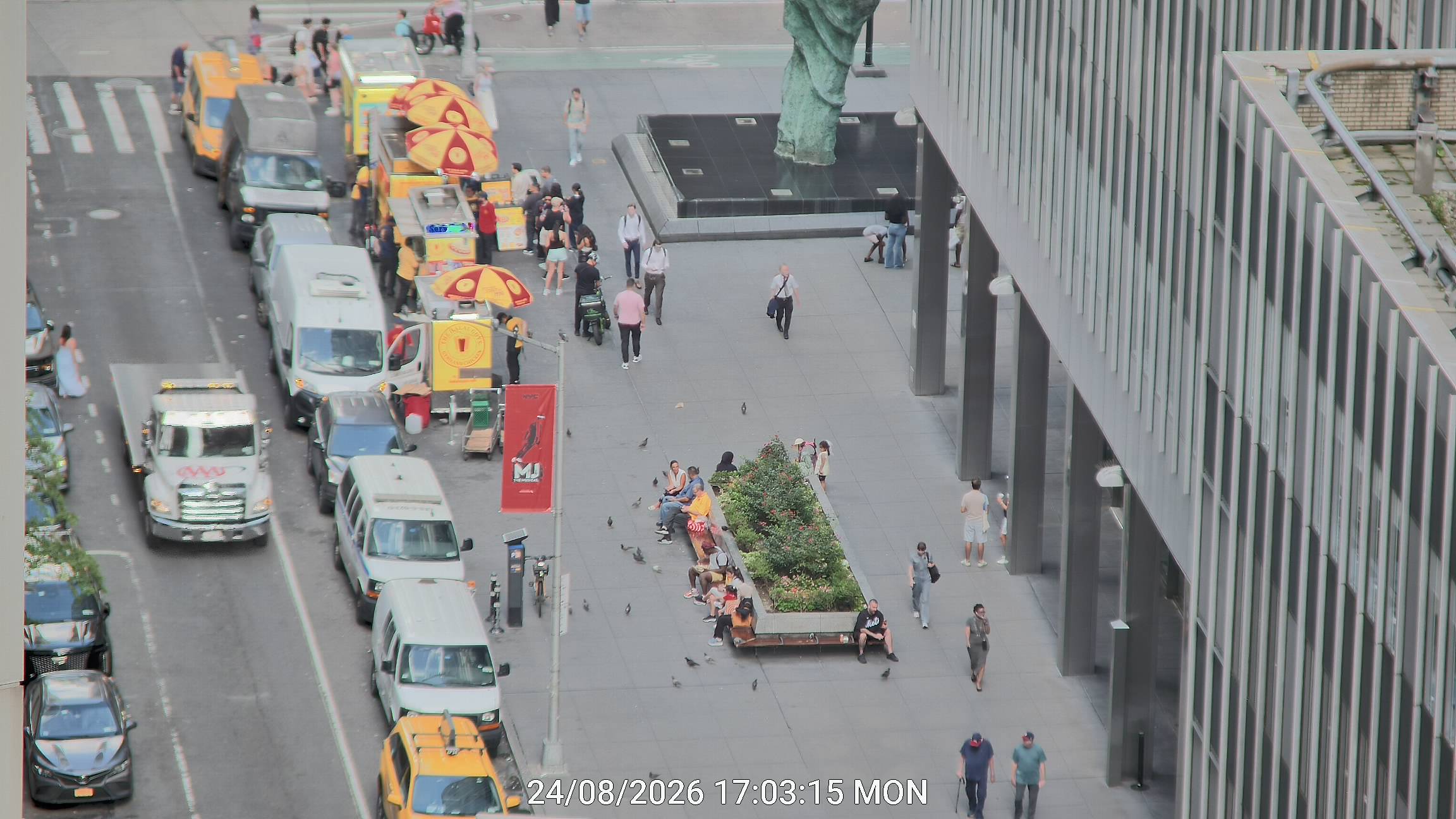 The Halal Guys live line camera