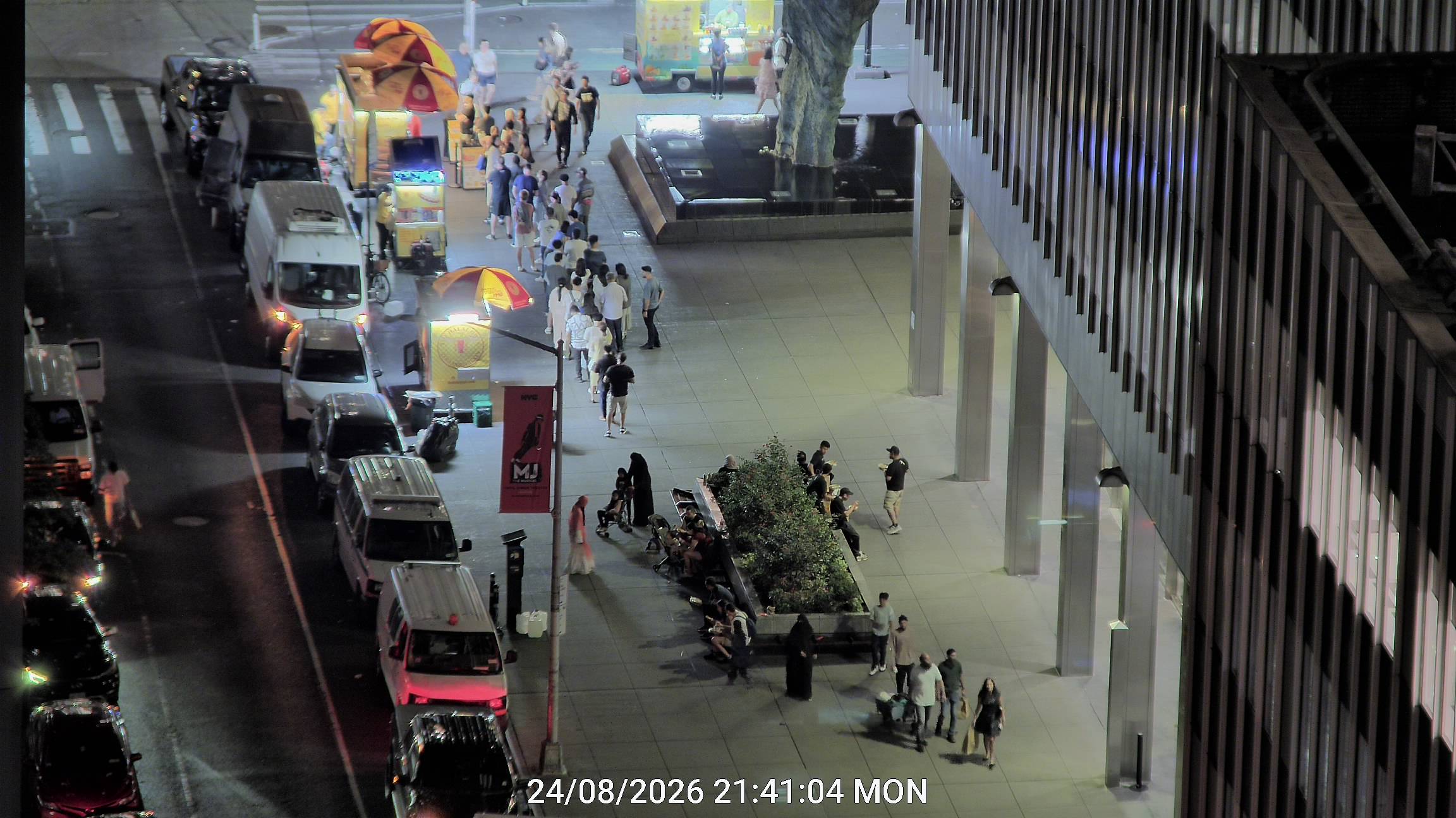 The Halal Guys live line camera