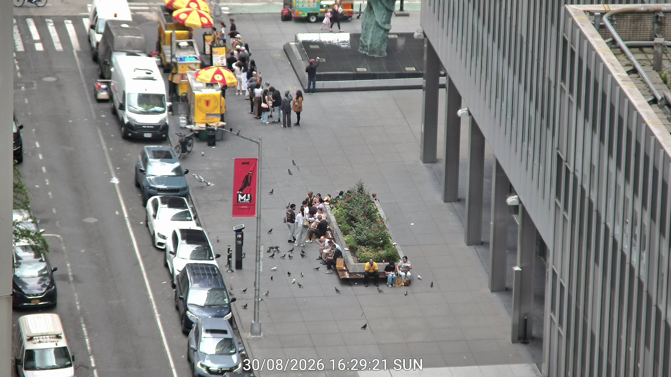 The Halal Guys live line camera
