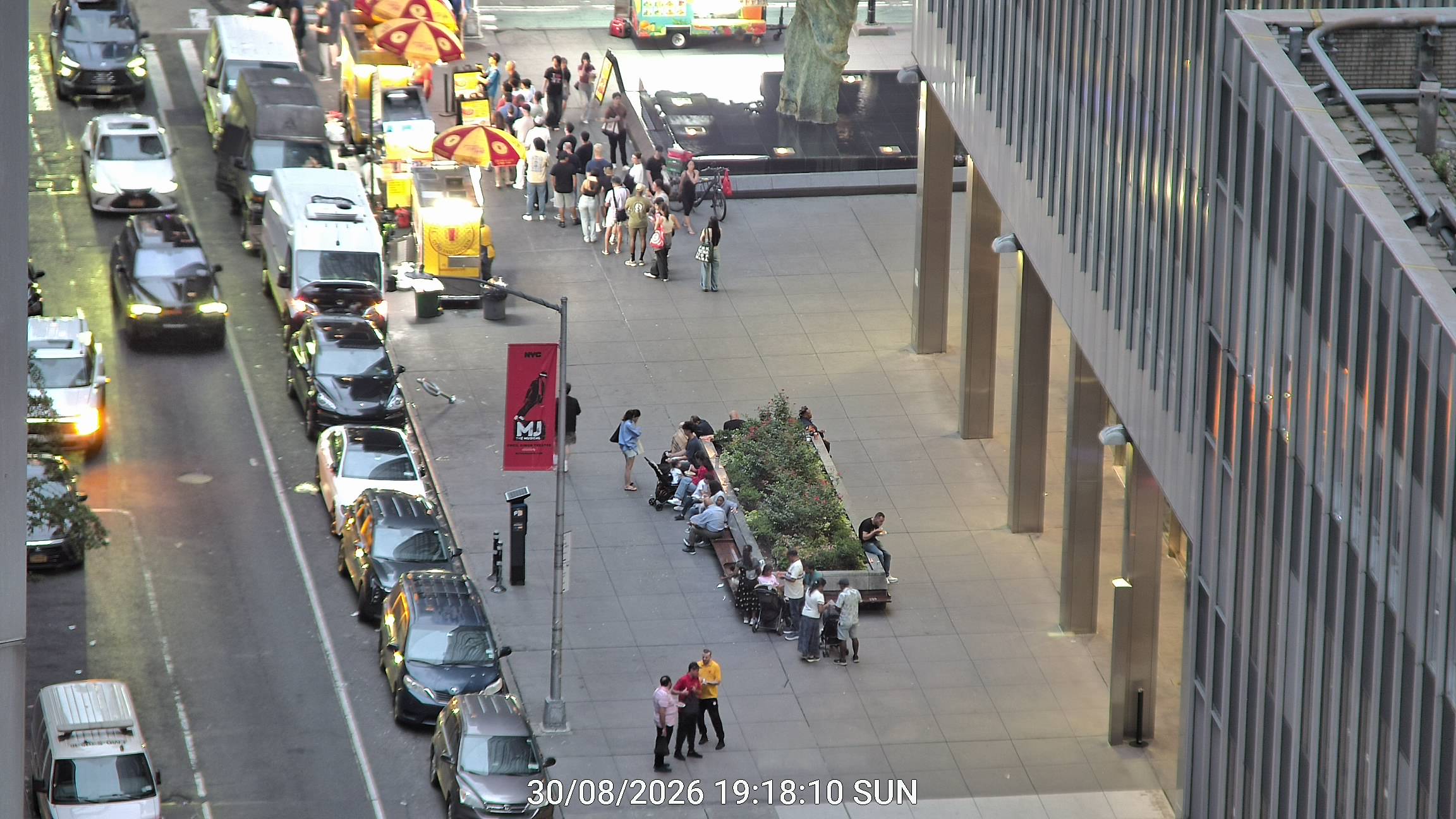 The Halal Guys live line camera