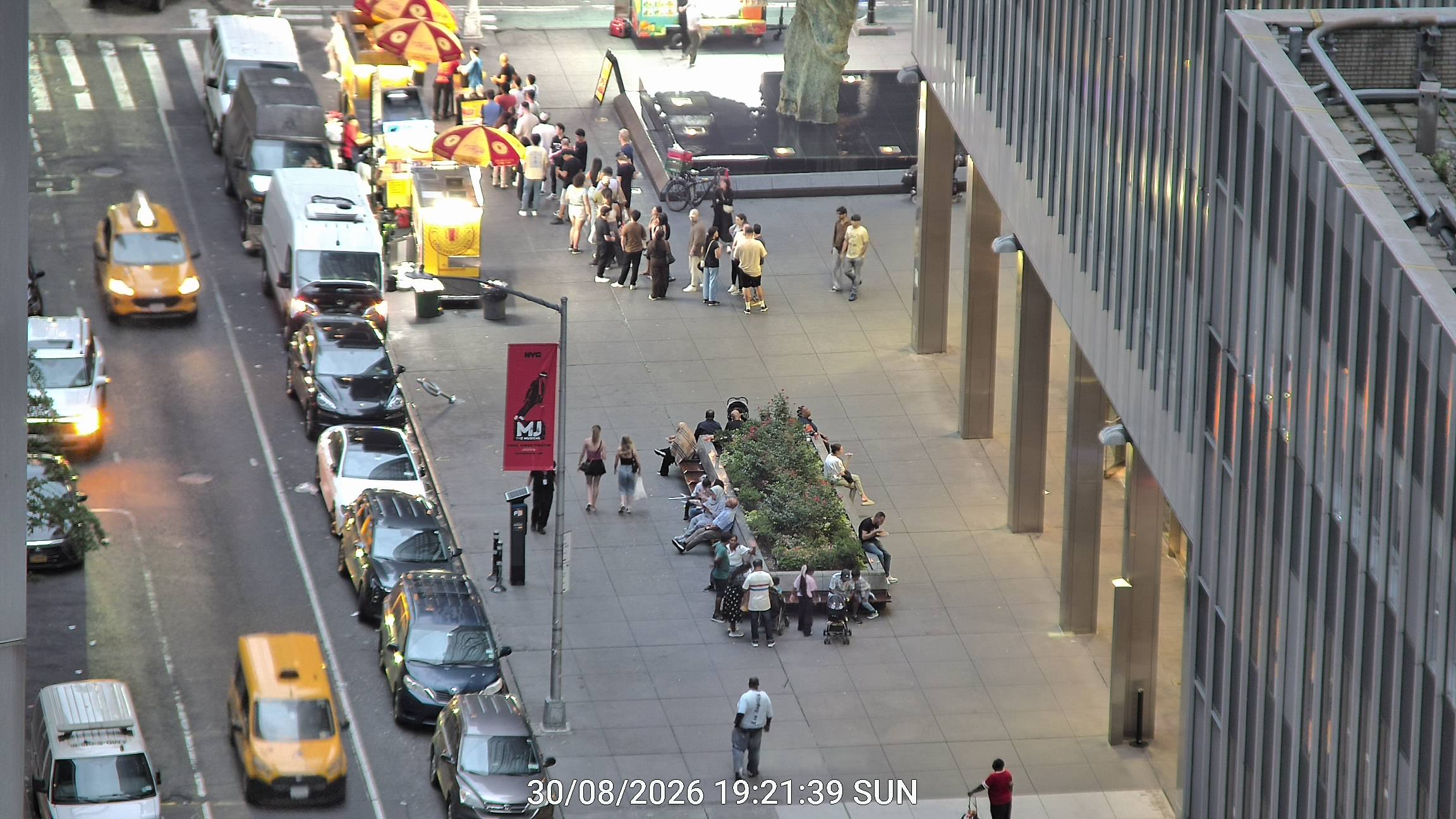 The Halal Guys live line camera