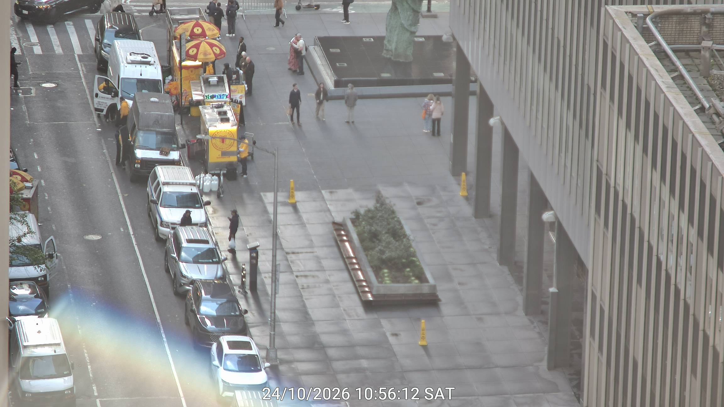 The Halal Guys wait time — live line camera
