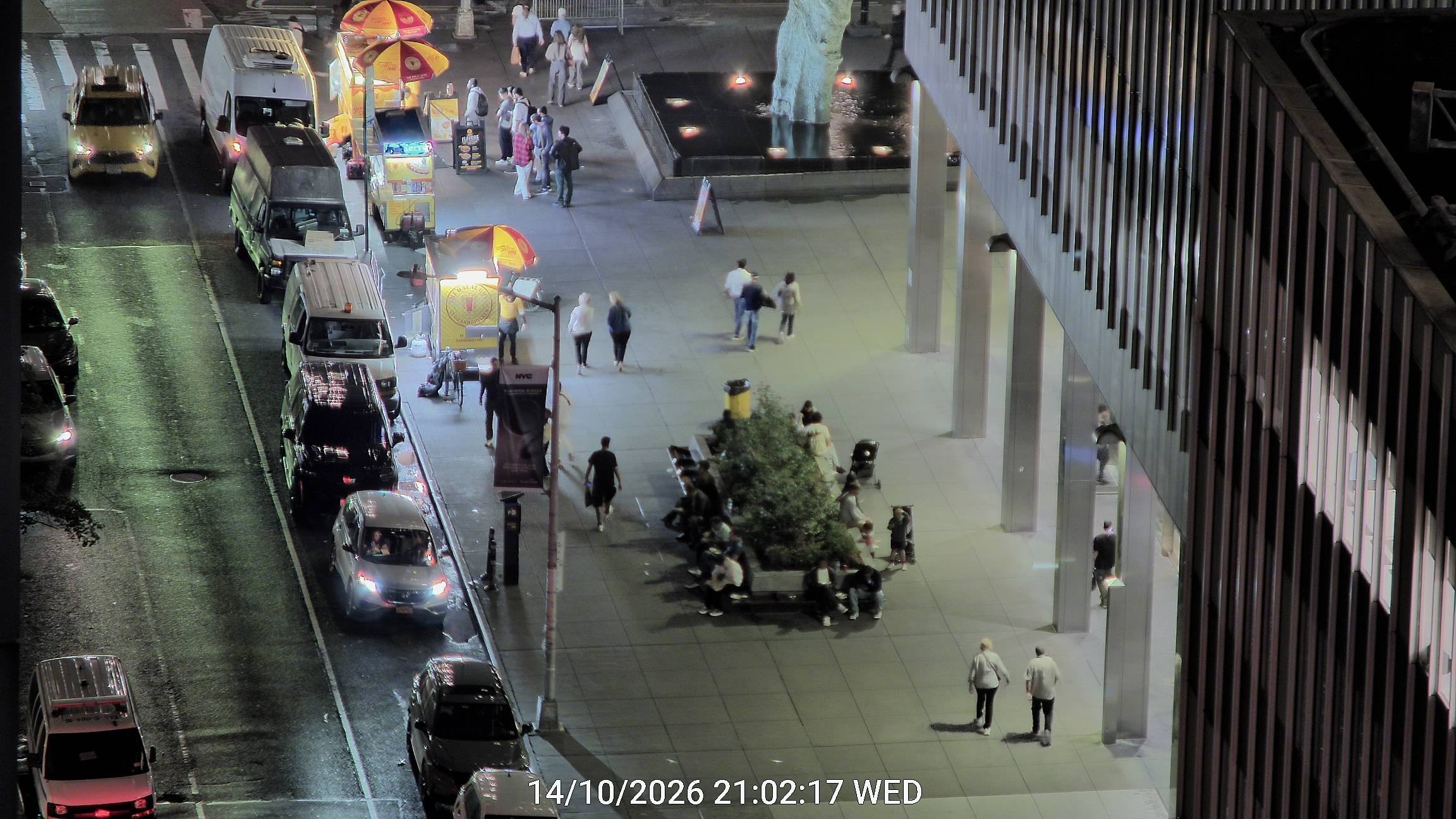 The Halal Guys live line camera
